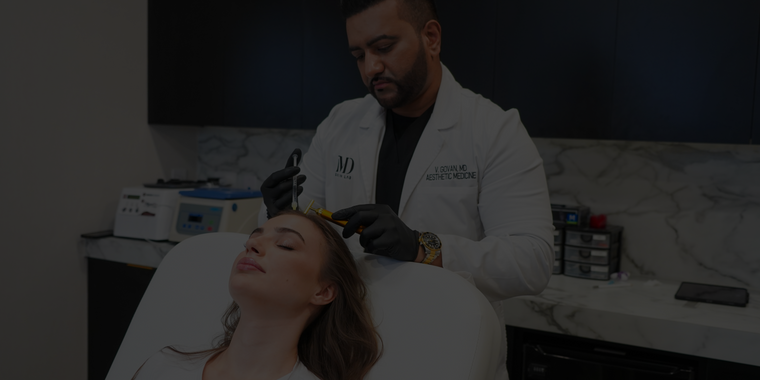Hair Restoration with PRP/PRF