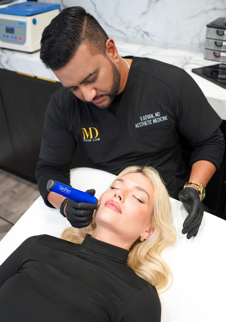 PRP Microneedling Package at MD Skin Lab